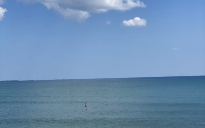 A day at the beach in Newport, Rhode Island